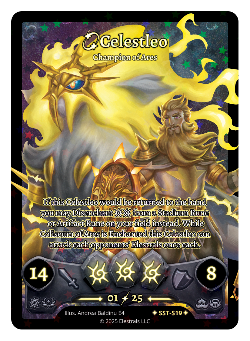 Celestleo - Champion of Ares - XX/25